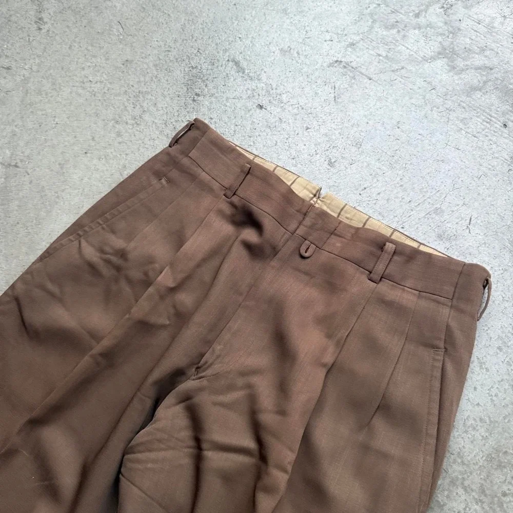 Matsuda Nicole Men's Pants Pleated L Adjustable Made In Japan Vintage Archive
